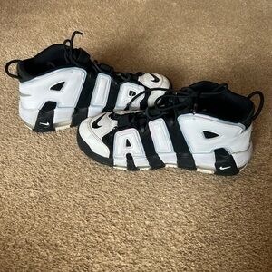 Nike Air More Uptempo Cobalt Bliss| Men’s size 11| Black/white